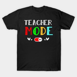 Last Day School Shirt Teachers Funny Mode Off Tshirt T-Shirt